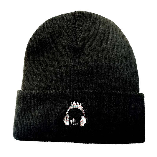 IT JUST DOESN'T STOP Stocking Cap - Back View
