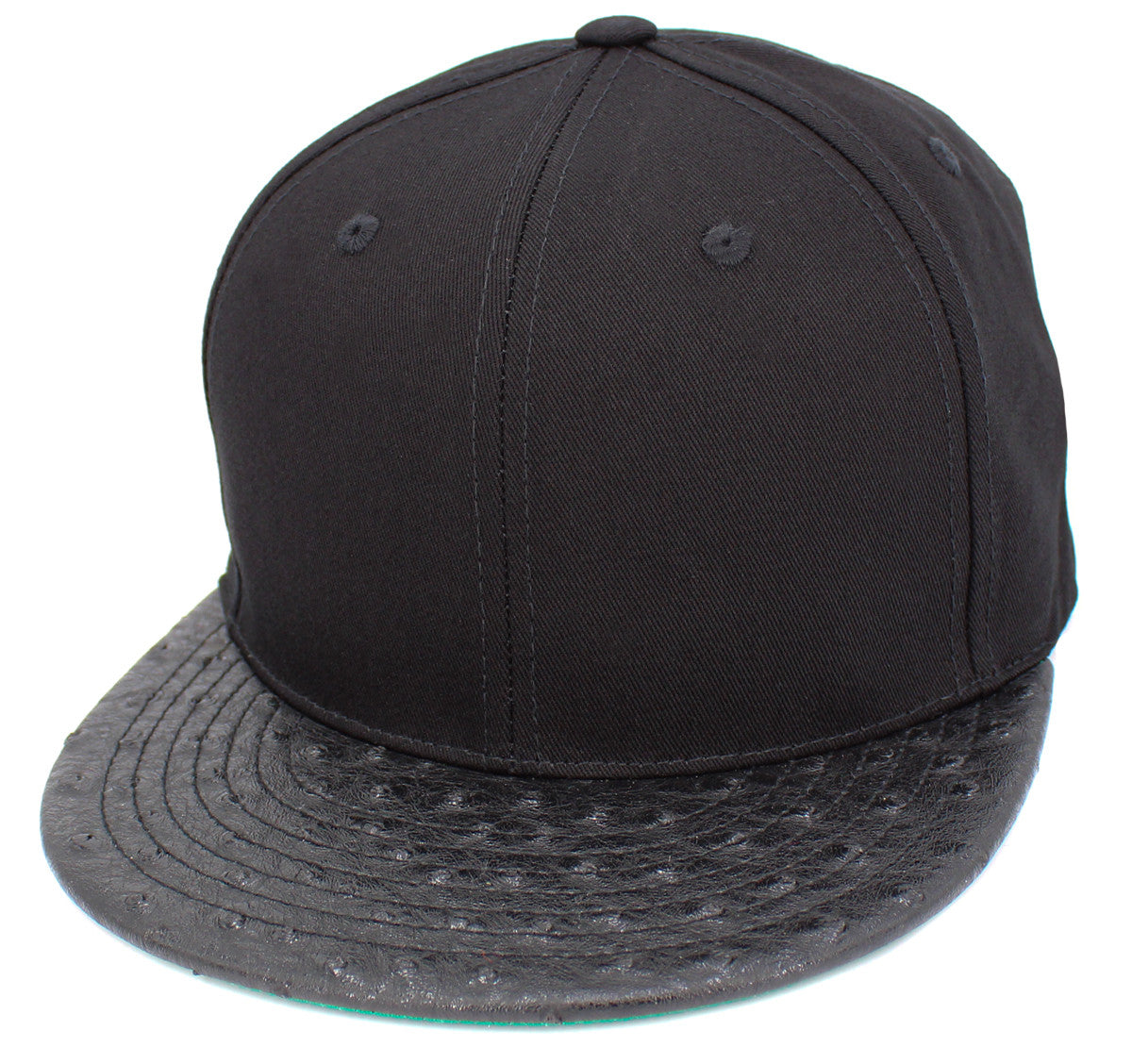 Ostrich Brim Snapback