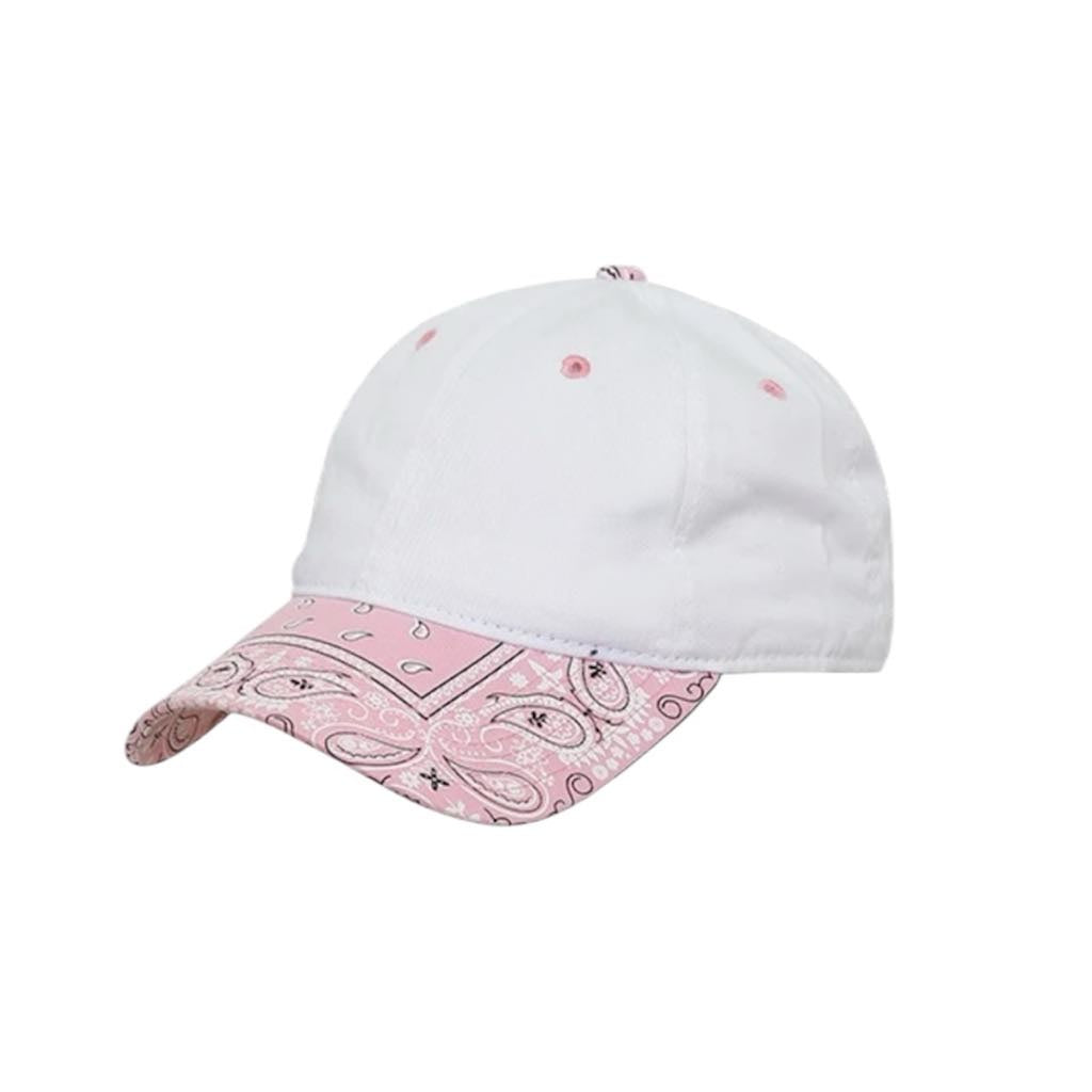 Paisley Vibes Custom Dad Hat Pink Paisley