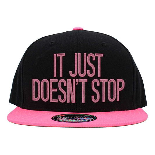 Neon Pink Rave Snapback