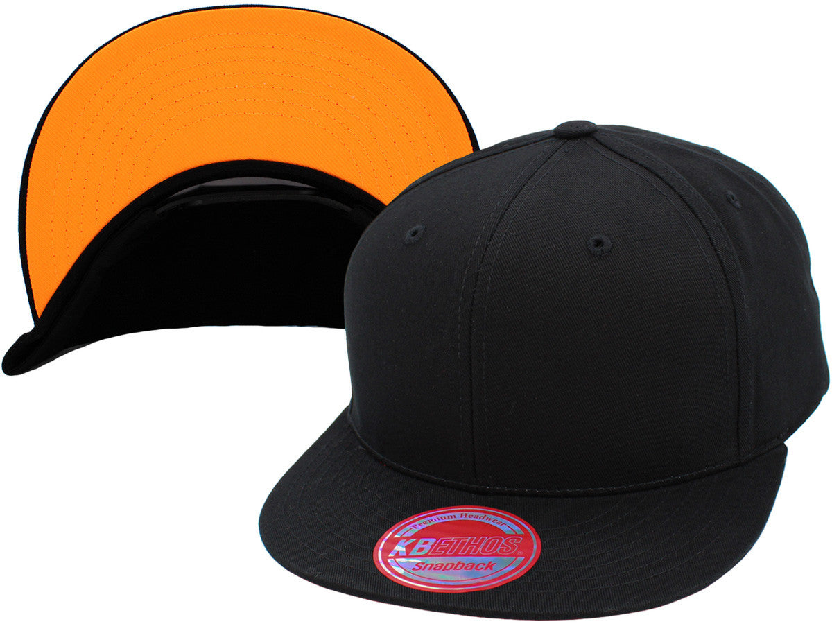 Underbrim Color Snapback Blk Orng